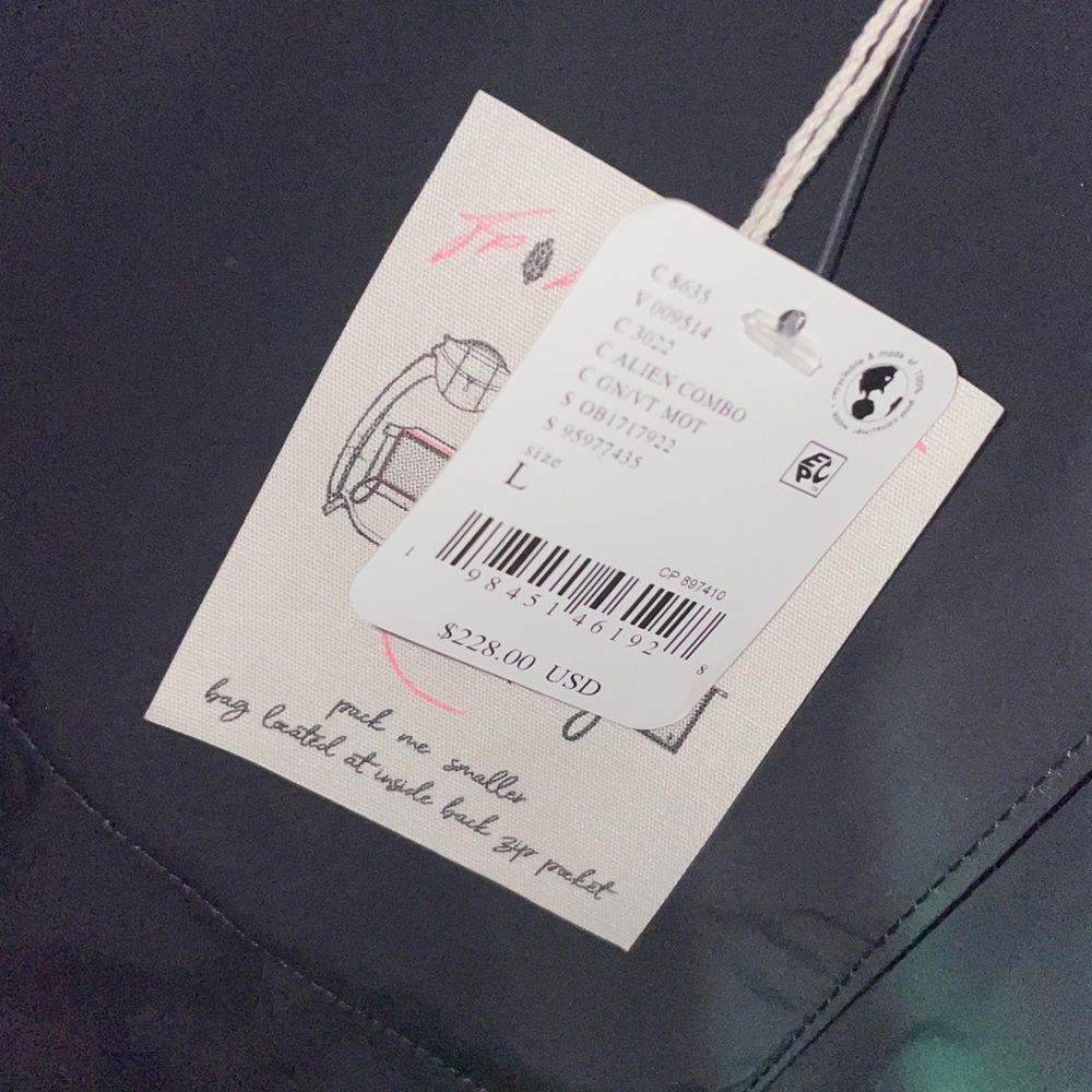 FP Movement Singin' in the Rain Printed Jacket NWT - Picture 7 of 7